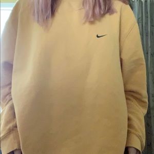Yellow Nike Sweatshirt